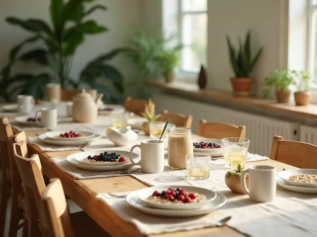 Petit-déjeuner pris au club Nutri&Beauty Club, avant d’aller travailler